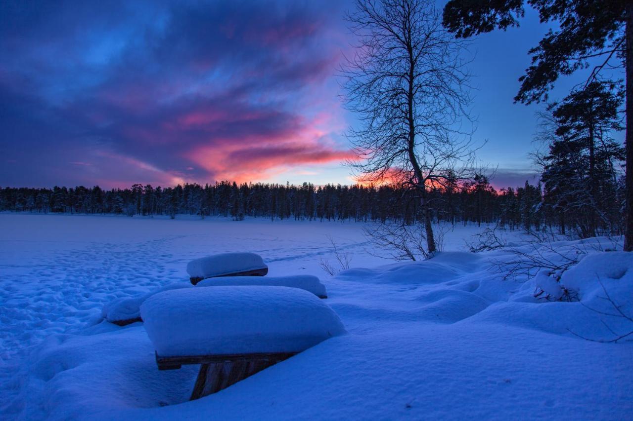 Moekki - The White Blue Wilderness Lodge Инари Экстерьер фото