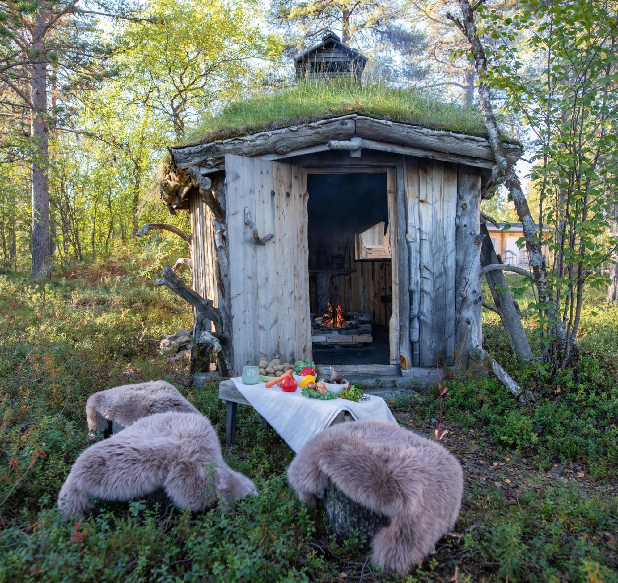 Moekki - The White Blue Wilderness Lodge Инари Экстерьер фото